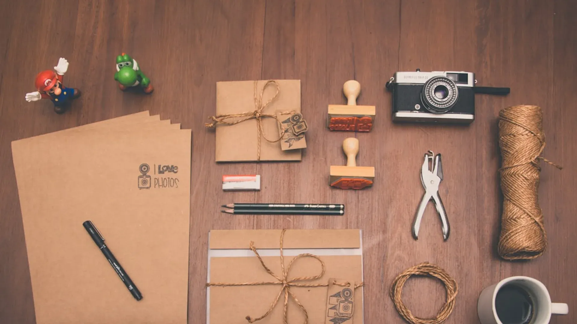 Kit de artículos de oficina para onboarding