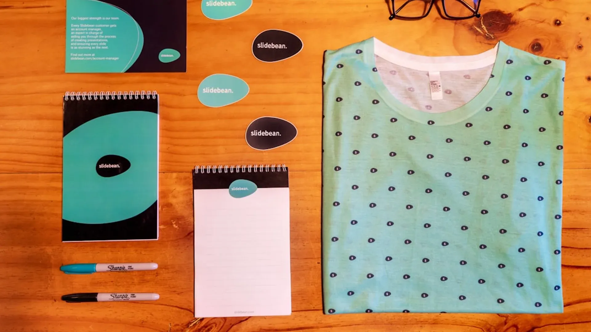 Esquema de zonas de impresión en productos promocionales