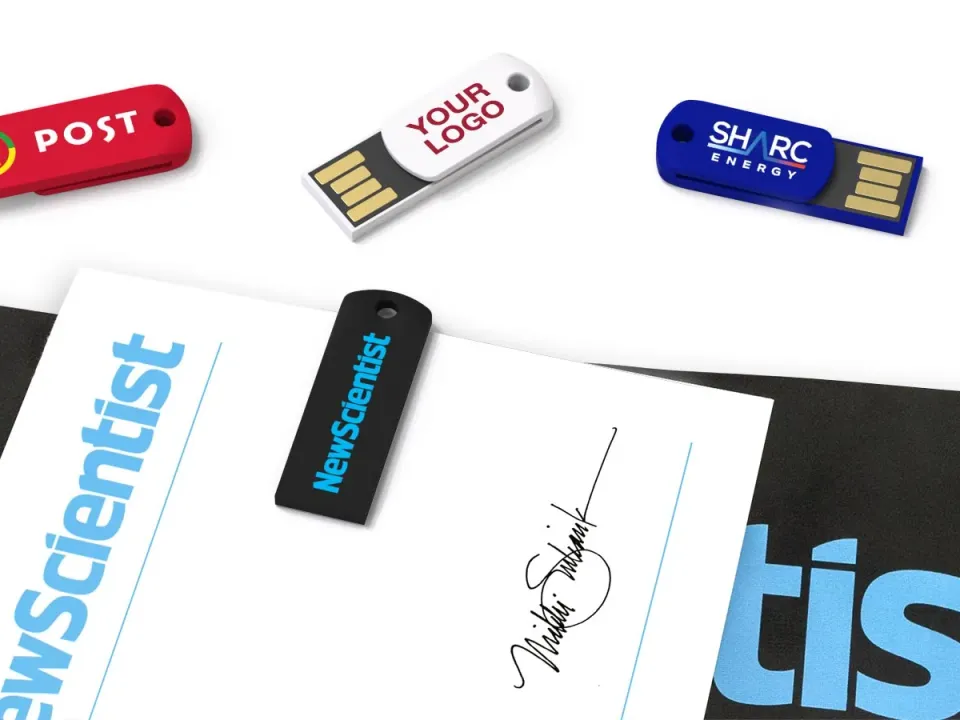 Pendrive clip para documentos personalizado con logo, foto 1