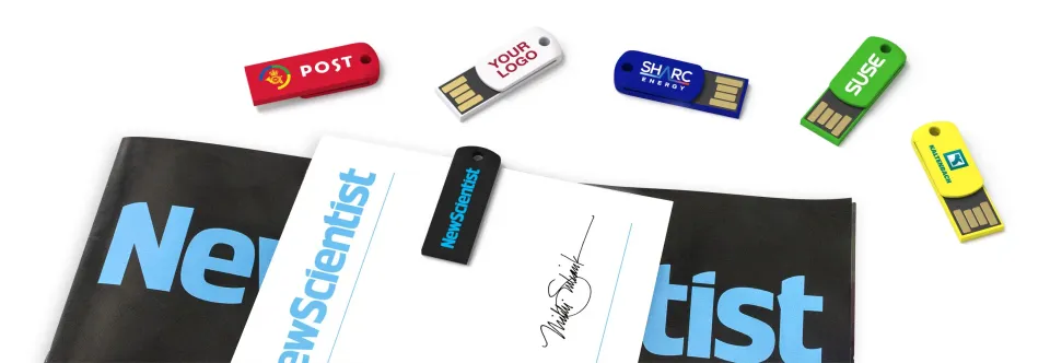 Pendrive clip para documentos personalizado con logo, foto 1