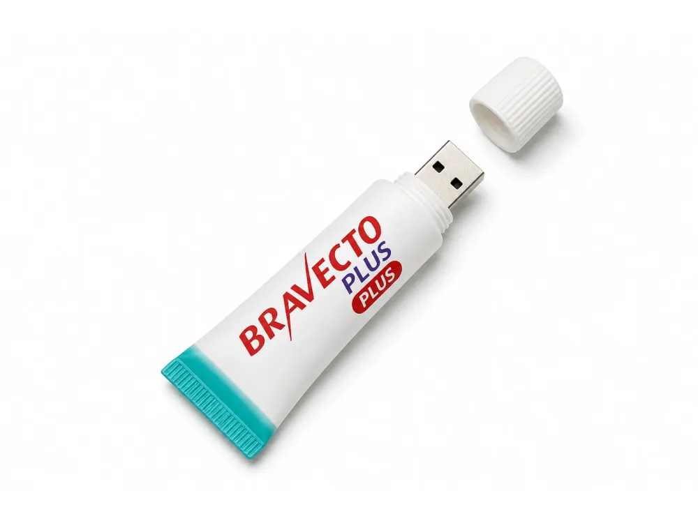 Pendrive con forma personalizada en PVC personalizado con logo