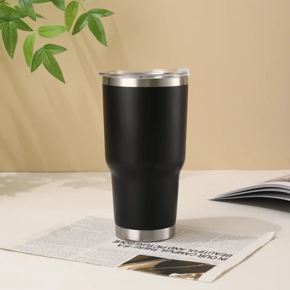 Vaso térmico de 30 oz (900 ml) con tapa deslizante y tu logo personalizado con logo, foto 7