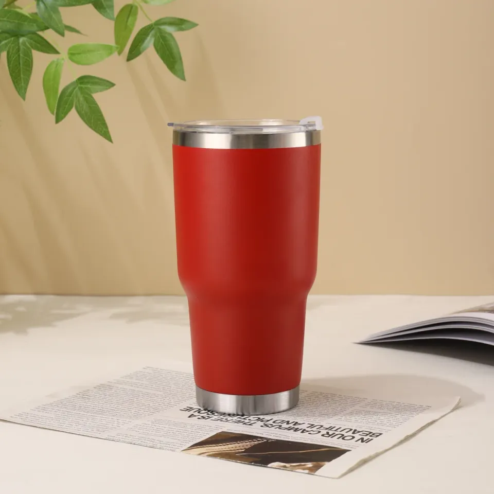 Vaso térmico de 30 oz (900 ml) con tapa deslizante y tu logo personalizado con logo, foto 8