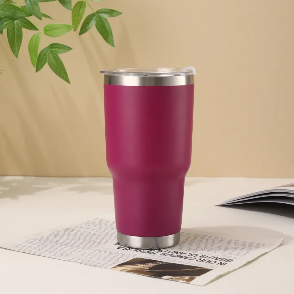 Vaso térmico de 30 oz (900 ml) con tapa deslizante y tu logo personalizado con logo, foto 10
