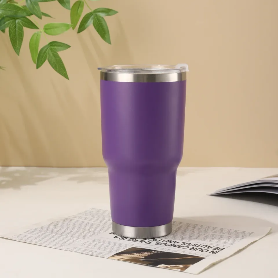 Vaso térmico de 30 oz (900 ml) con tapa deslizante y tu logo personalizado con logo, foto 13