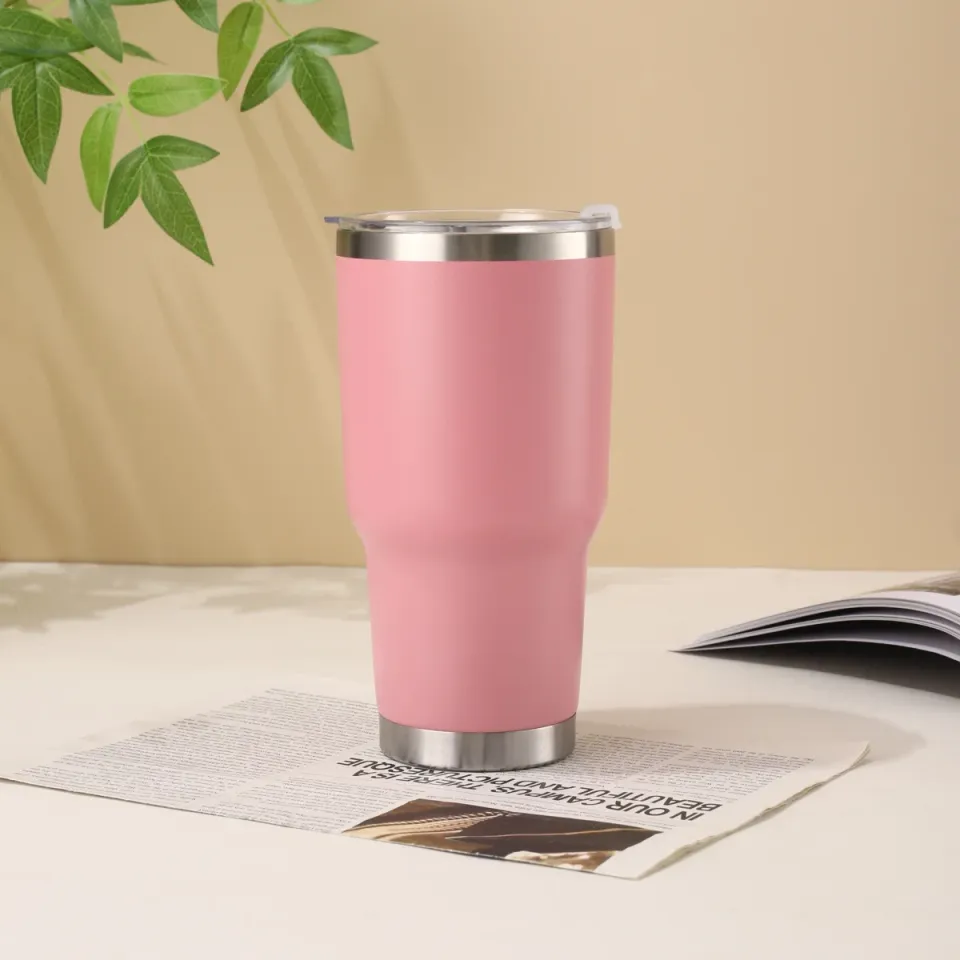 Vaso térmico de 30 oz (900 ml) con tapa deslizante y tu logo personalizado con logo, foto 14