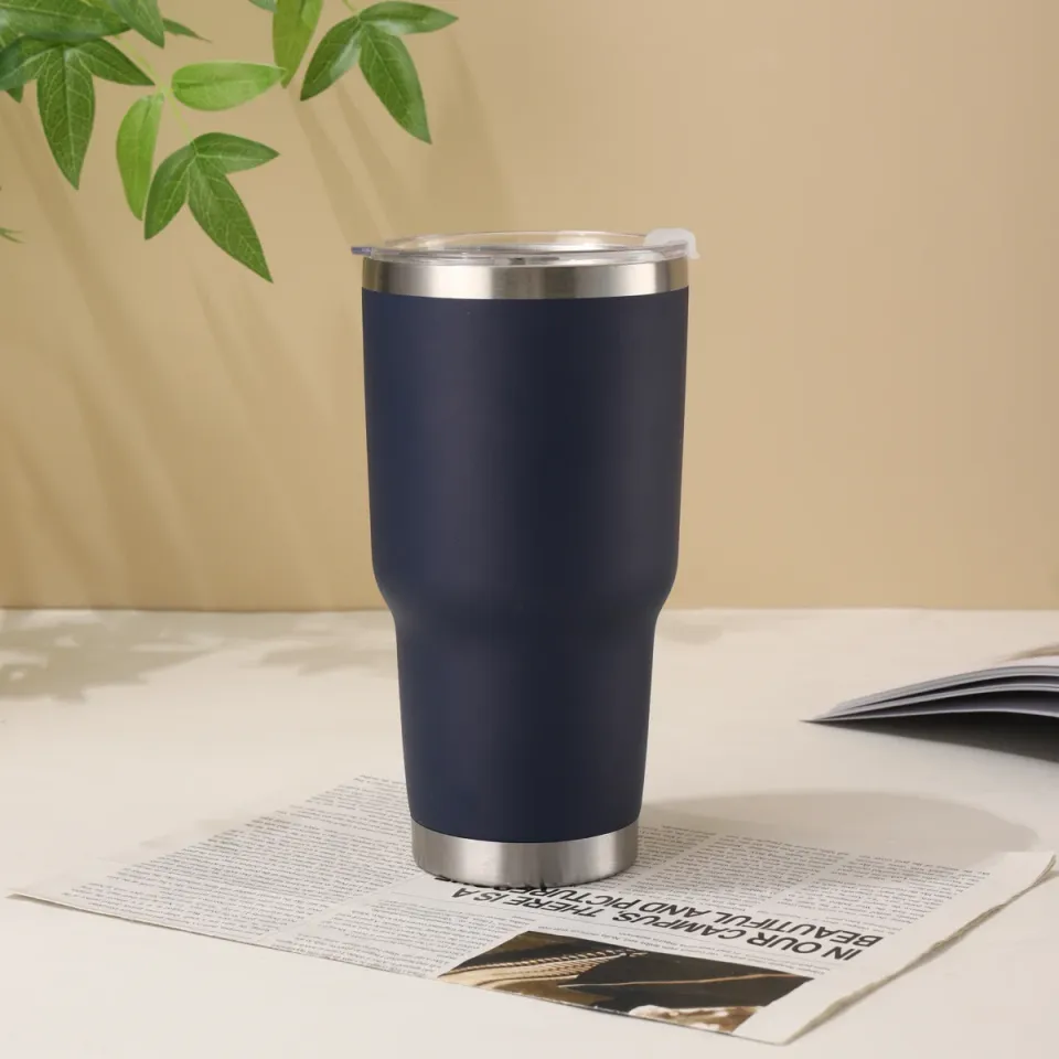 Vaso térmico de 30 oz (900 ml) con tapa deslizante y tu logo personalizado con logo, foto 15