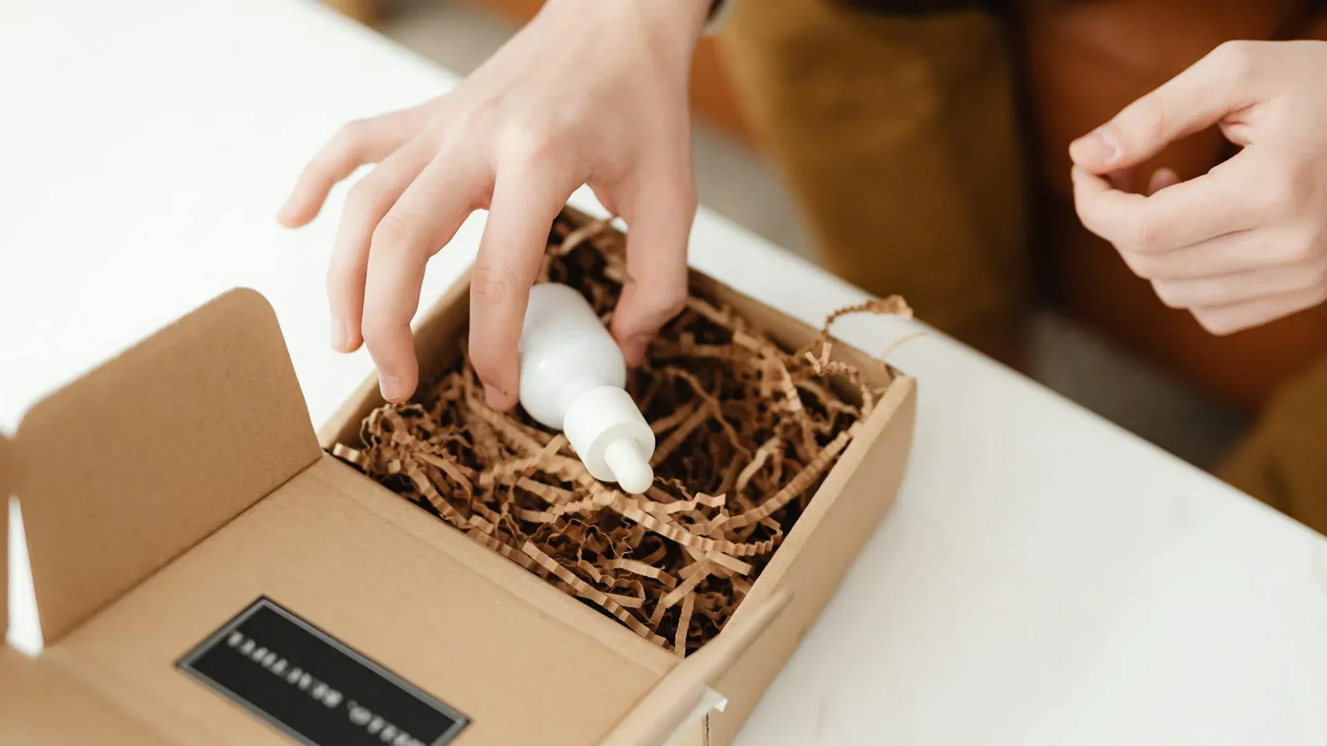 Experiencia de unboxing de material POP