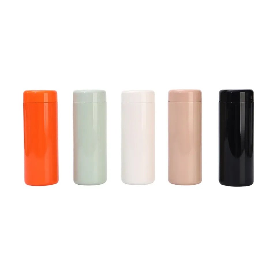 Termo de bolsillo 350 ml de acero 316 con tu logo personalizado con logo, foto 1
