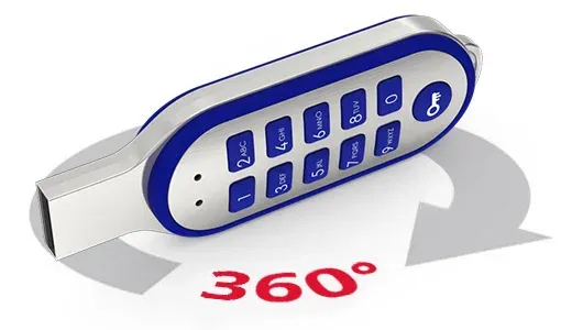 Pendrive con teclado PIN personalizado con logo, foto 2