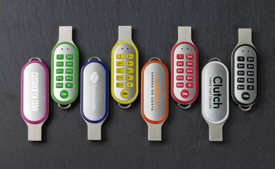 Pendrive con teclado PIN personalizado con logo, foto 3