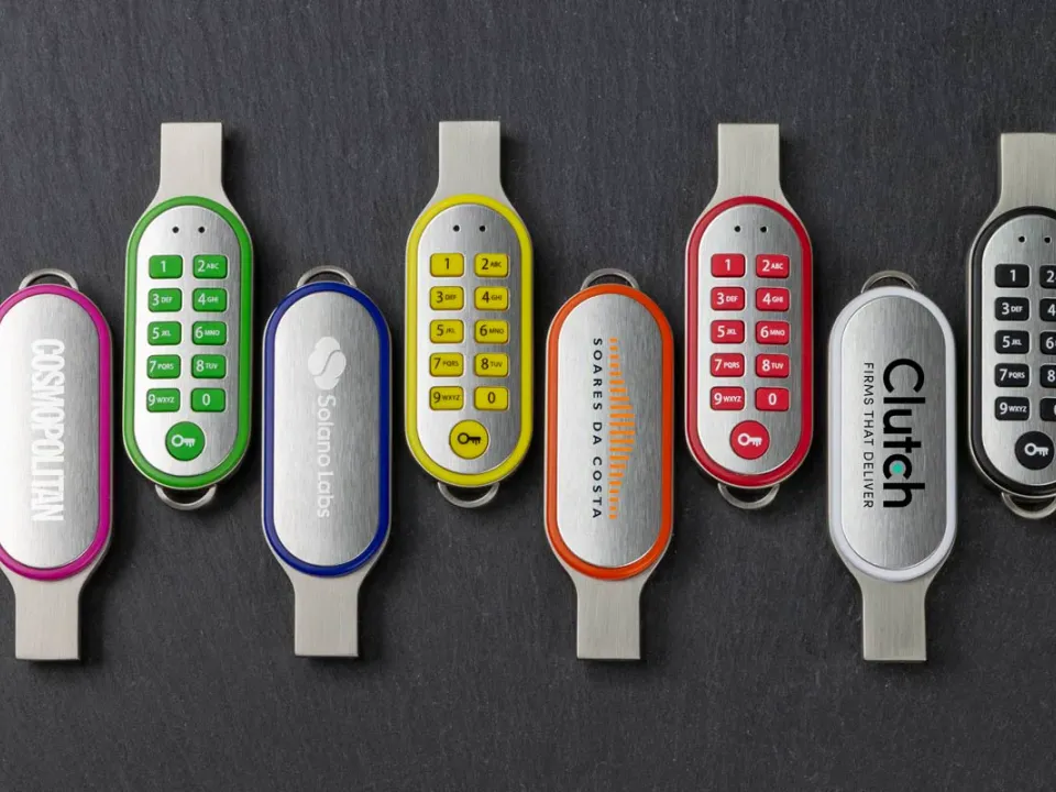 Pendrive con teclado PIN personalizado con logo, foto 3