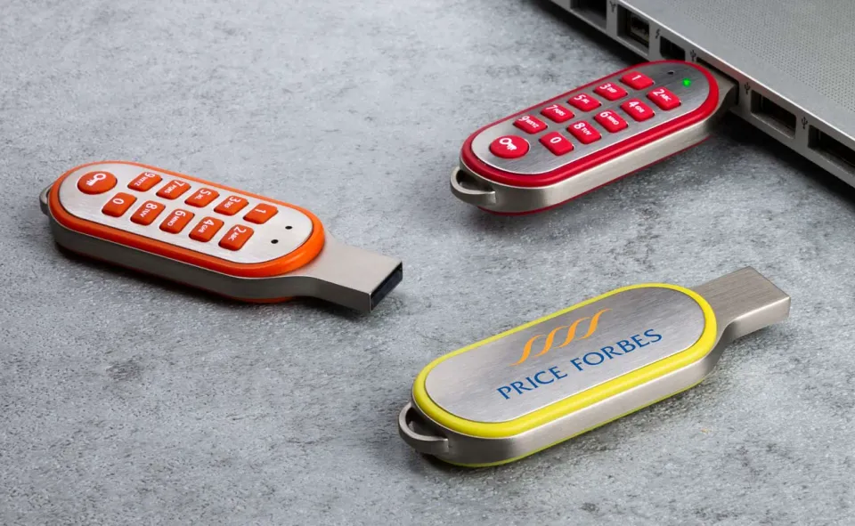Pendrive con teclado PIN personalizado con logo, foto 4