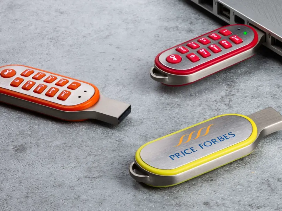 Pendrive con teclado PIN personalizado con logo, foto 4