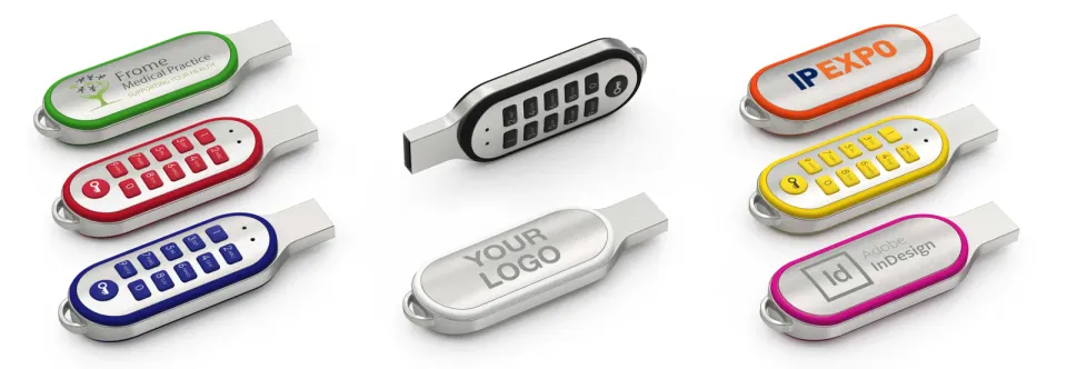 Pendrive con teclado PIN personalizado con logo, foto 12