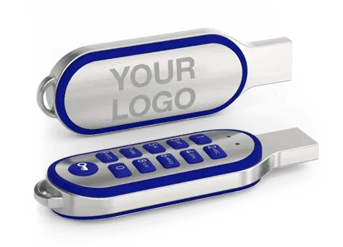 Pendrive con teclado PIN personalizado con logo, foto 1