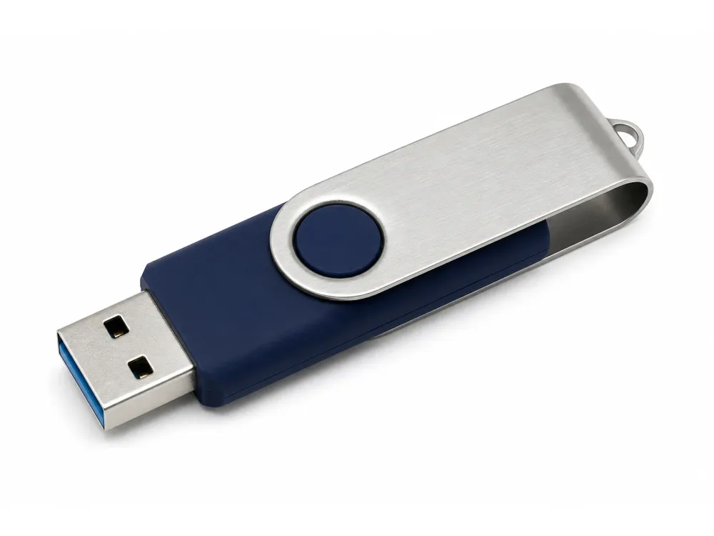 Pendrive giratorio "Twisted" personalizado con logo