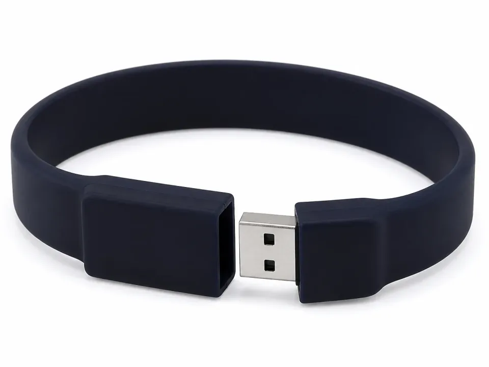 Pendrive pulsera personalizado con logo, foto 1